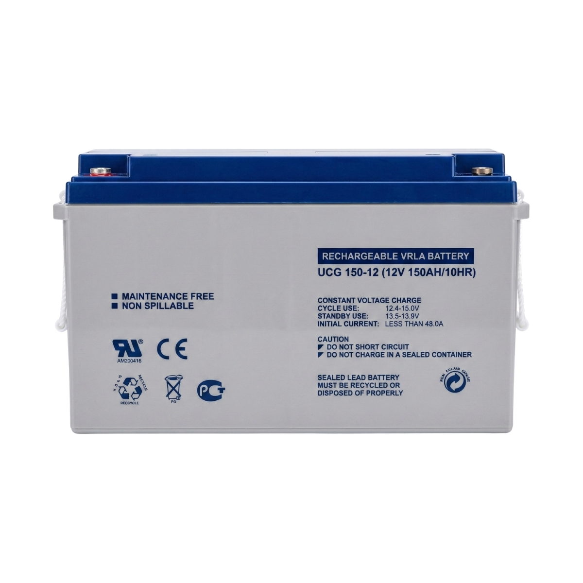 Bateria Ciclo Profundo Gel VRLA 12V150Ah xUn - Imagen 3