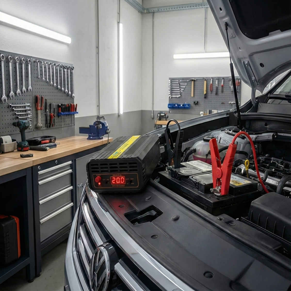 Cargador de Bateria Inteligente 12 y 24V 20A xUn - Imagen 8