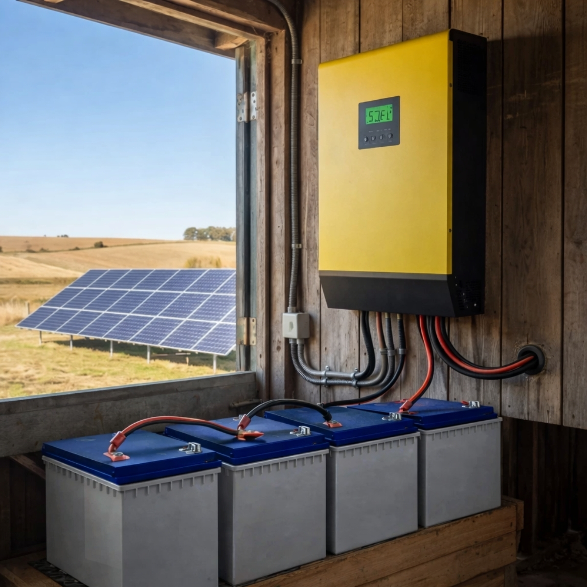 Inversor Cargador InfiniSolar V II 5KW xUn - Imagen 9