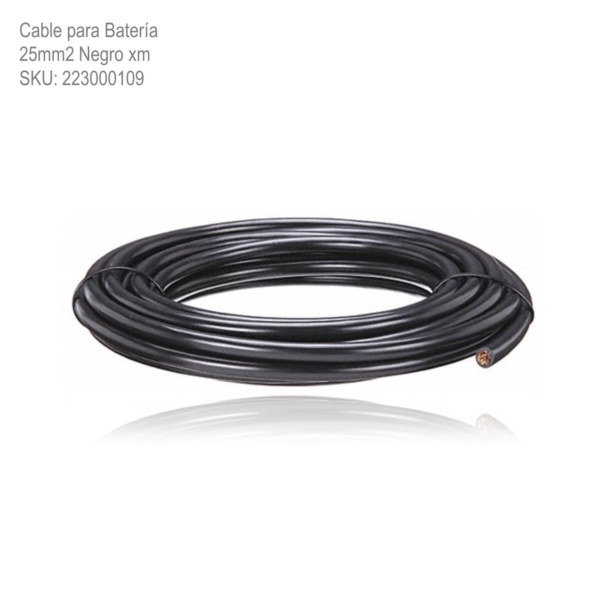 Cable para Bateria 25mm2 Negro xm - Imagen 2