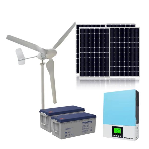 Kit Solar Eolico Off Grid 220V MPPT 3000W24V xKit
