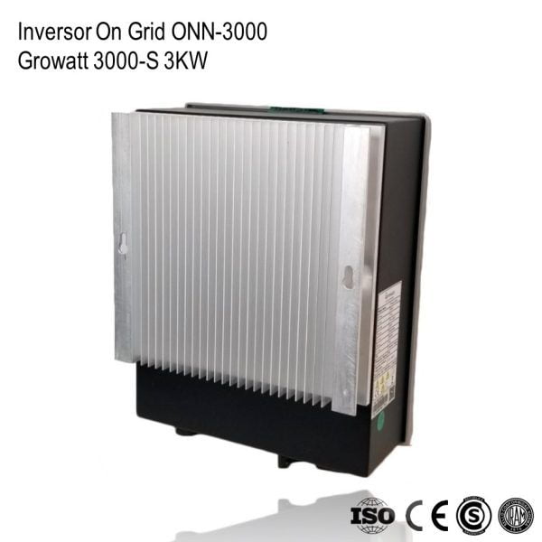 Inversor On Grid Growatt 3000-S xUn - Imagen 3