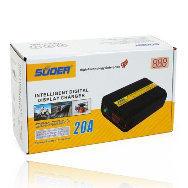 Cargador de Bateria Inteligente 12 y 24V 20A xUn - Imagen 7