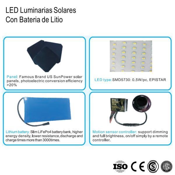 Luminaria LED Bateria Litio 20W xUn - Imagen 5