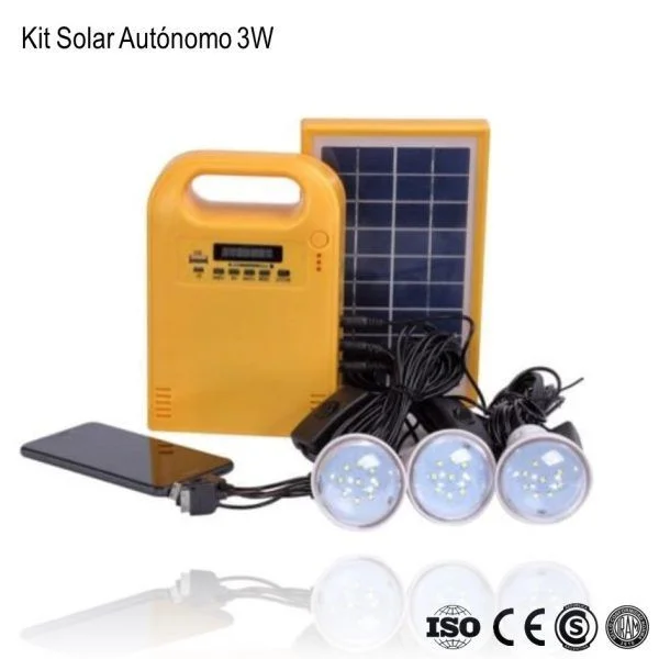 Kit Solar Autonomo 3W xUn - Imagen 2