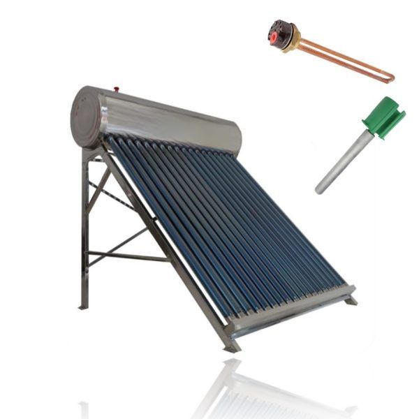 Termotanque Solar 200L Inoxidable Completo xKit