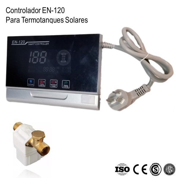Controlador Termotanque Solar CNP con V. Solen. xUn - Imagen 2