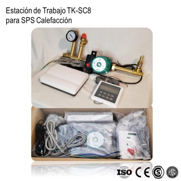 Bomba Recirculadora Calefaccion TK-SC8 SPS con Controlador xUn - Imagen 3