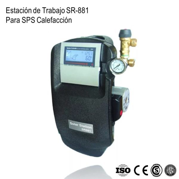 Bomba Recirculadora Calefaccion SR-881 SPS con Controlador xUn - Imagen 2