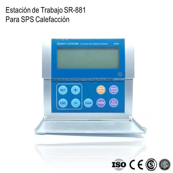 Bomba Recirculadora Calefaccion SR-881 SPS con Controlador xUn - Imagen 4