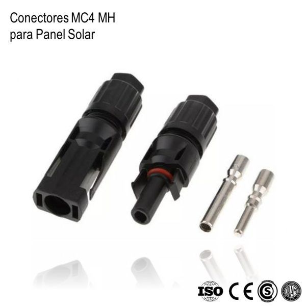 Conectores MC4 Macho Hembra Panel Solar xPar - Imagen 2