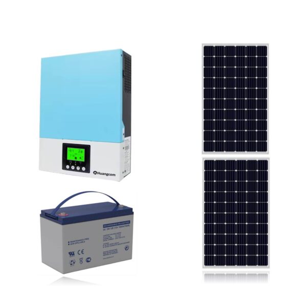 Kit Solar Off Grid 220V 1500W12V xKit