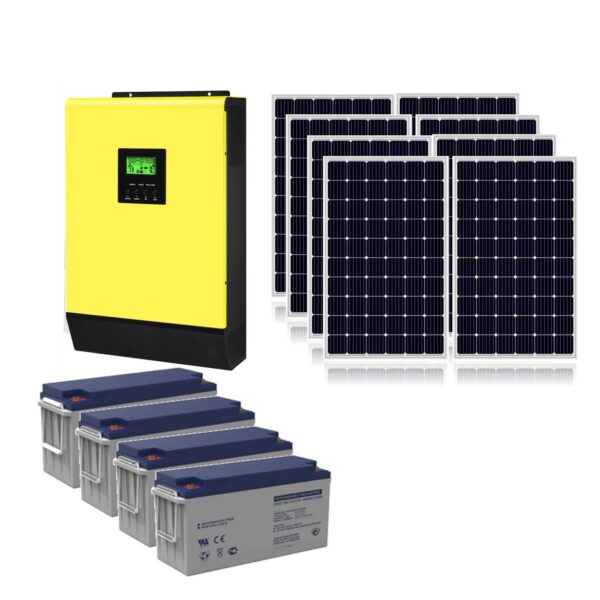 Kit Solar Off Grid 220V 5000W48V xKit