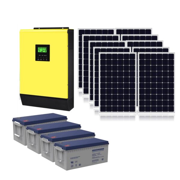 Kit Solar Off Grid 220V 5000W48V xKit