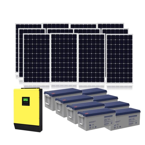 Kit Solar Off Grid 220V 5000W48V xKit