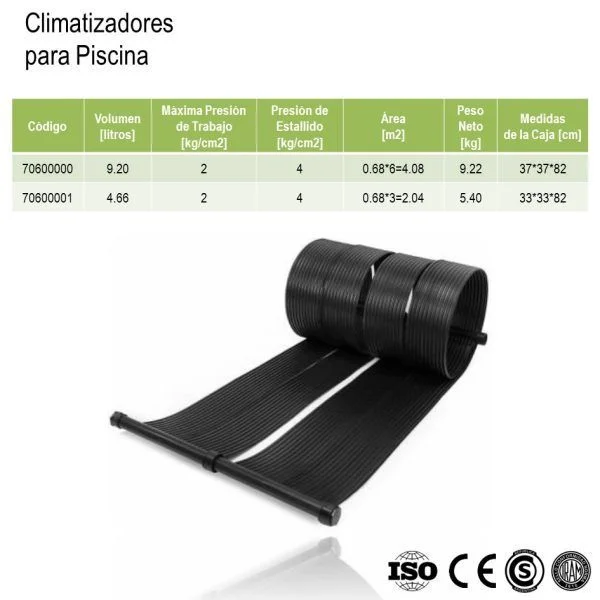 Climatizador Solar Piscina 68x300 xUn - Imagen 4