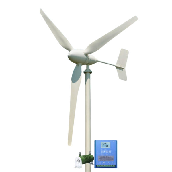 Aerogenerador Eolico Horizontal 1000W48V Completo xKit