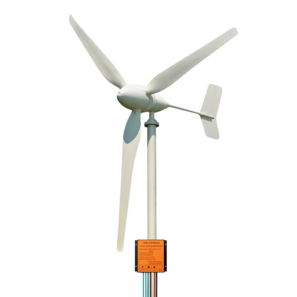 Aerogenerador Eolico Horizontal 600W24V Completo xUn