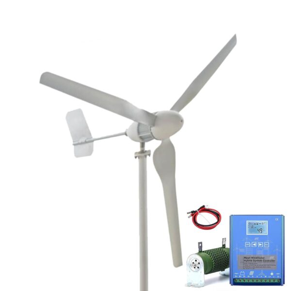 Aerogenerador Eolico Horizontal 1000W48V Completo xKit