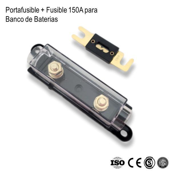 Fusible 150A con Caja Portafusible xKit - Imagen 2