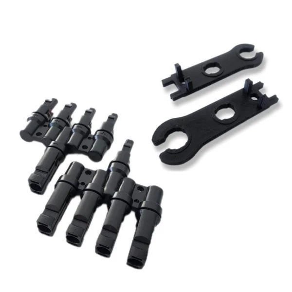 Llaves y Divisor Split Hub 4 En 1 MC4 xKit