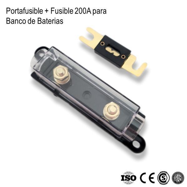 Fusible 200A con Caja Portafusible xKit - Imagen 2