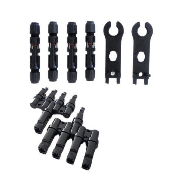 Llaves, Conectores MC4 y Divisor 4 En 1 xKit
