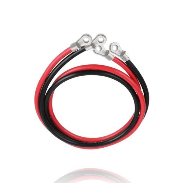 Juego de Cable para Bateria 25mm2 Ojal-Ojal 2m xPar
