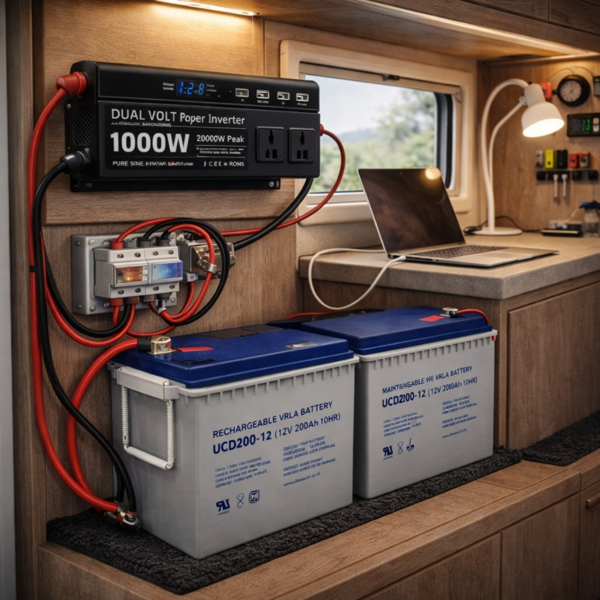 Inversor Onda Modificada 1000W2000W 12 24V xUn - Imagen 10