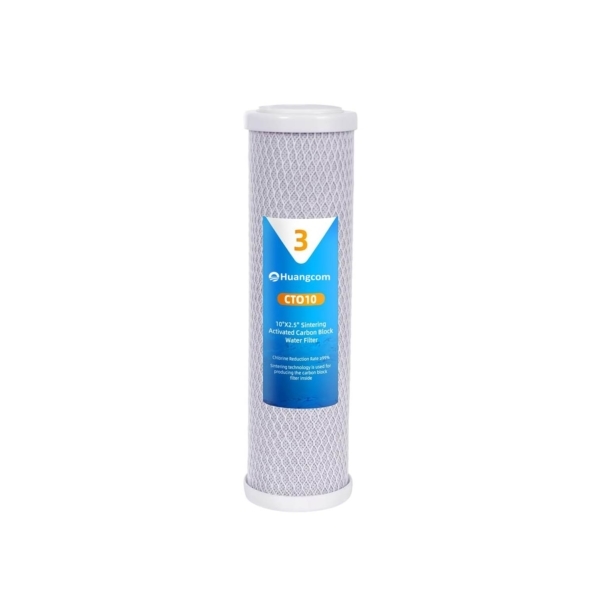 Repuesto Filtro Carbon en Bloque 10x2.5in, Osmosis Inversa xUn