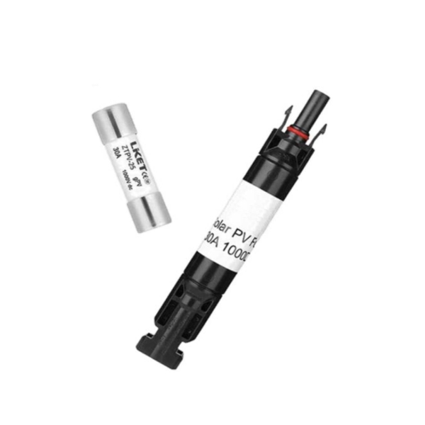 Conector MC4 Portafusible con Fusible DC1000V 30A xUn