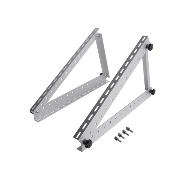 Soporte Flat Ground Regulable para Paneles Solares 22in 2Un xKit
