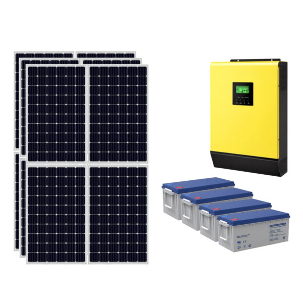 Kit Solar Off Grid 220V 5000W48V xKit