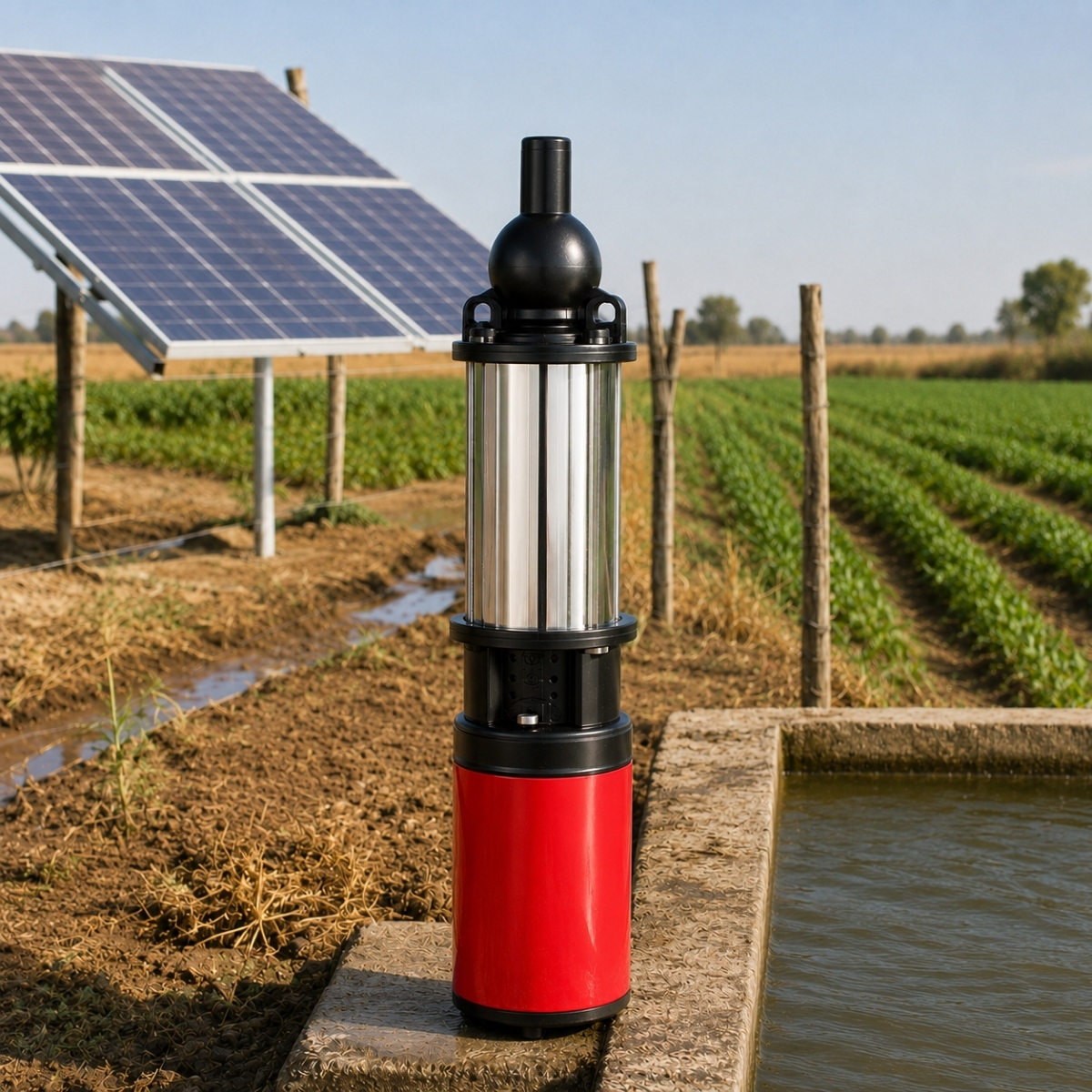 Kit Bomba Solar 250W24V con Panel Solar xKit - Imagen 3
