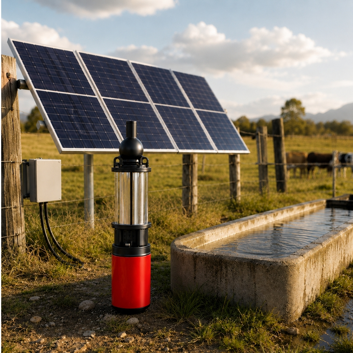 Kit Bomba Solar 250W24V con Panel Solar xKit - Imagen 4