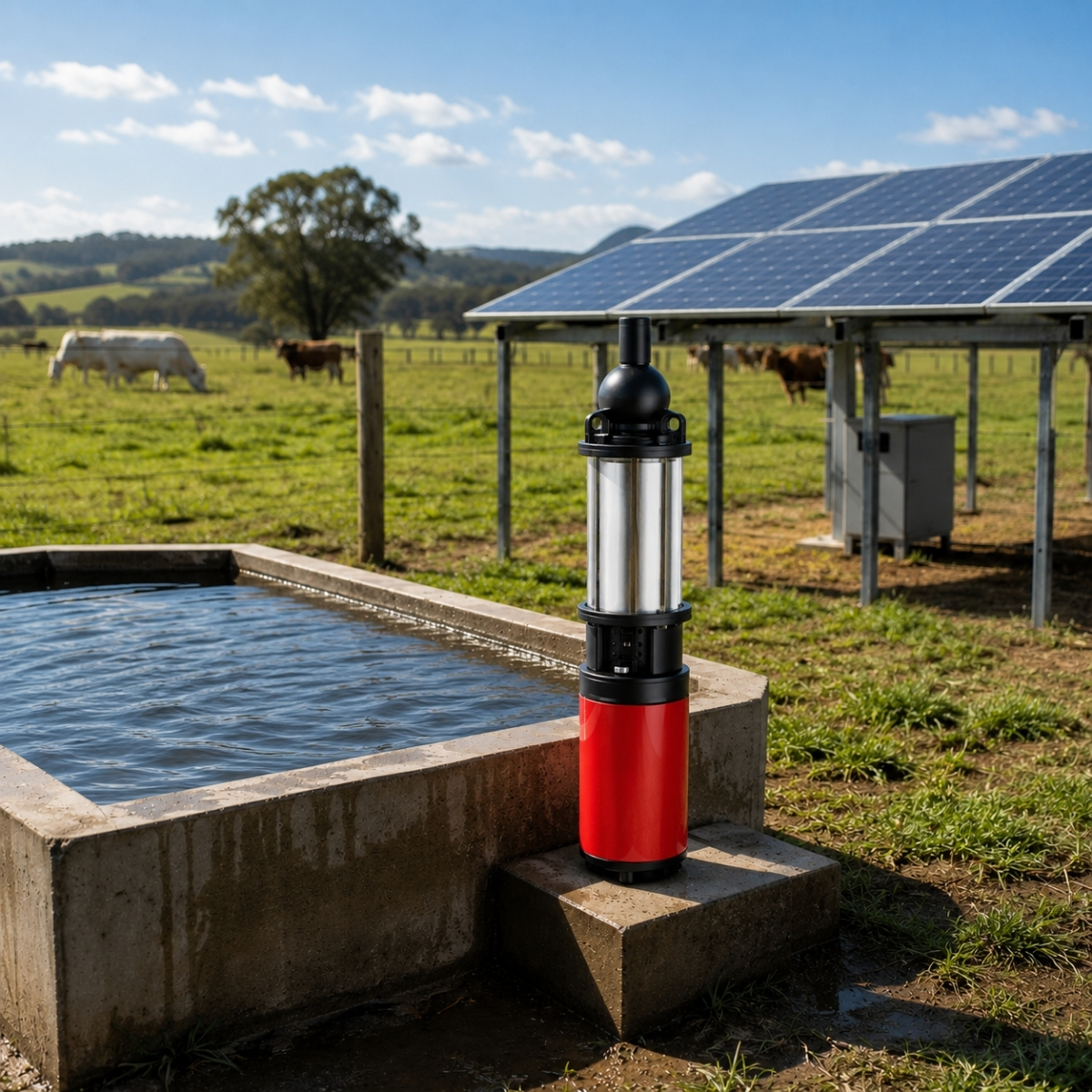 Kit Bomba Solar 250W24V con Panel Solar xKit - Imagen 5