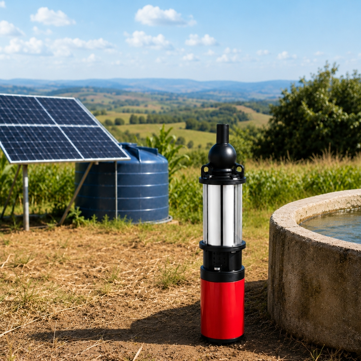 Kit Bomba Solar 250W24V con Panel Solar xKit - Imagen 6
