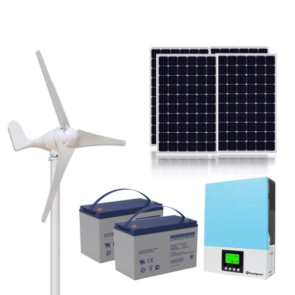 Kit Solar Eolico Off Grid 220V MPPT 3000W24V xKit