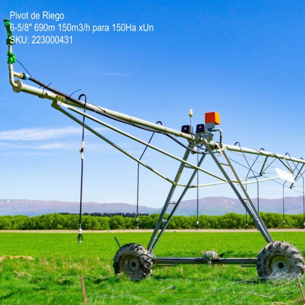 Pivot de Riego 6-5/8" 690m 150m3/h para 150Ha xUn - Imagen 2