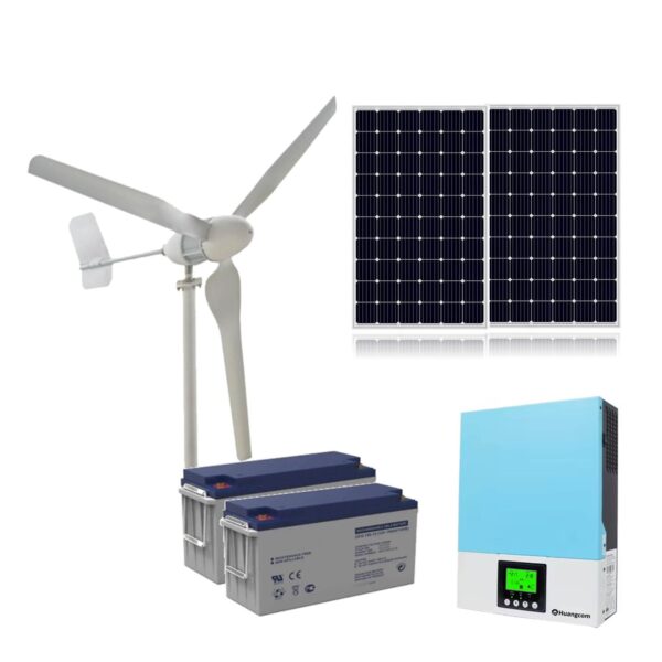 Kit Solar Eolico Off Grid 220V MPPT 3000W24V xKit