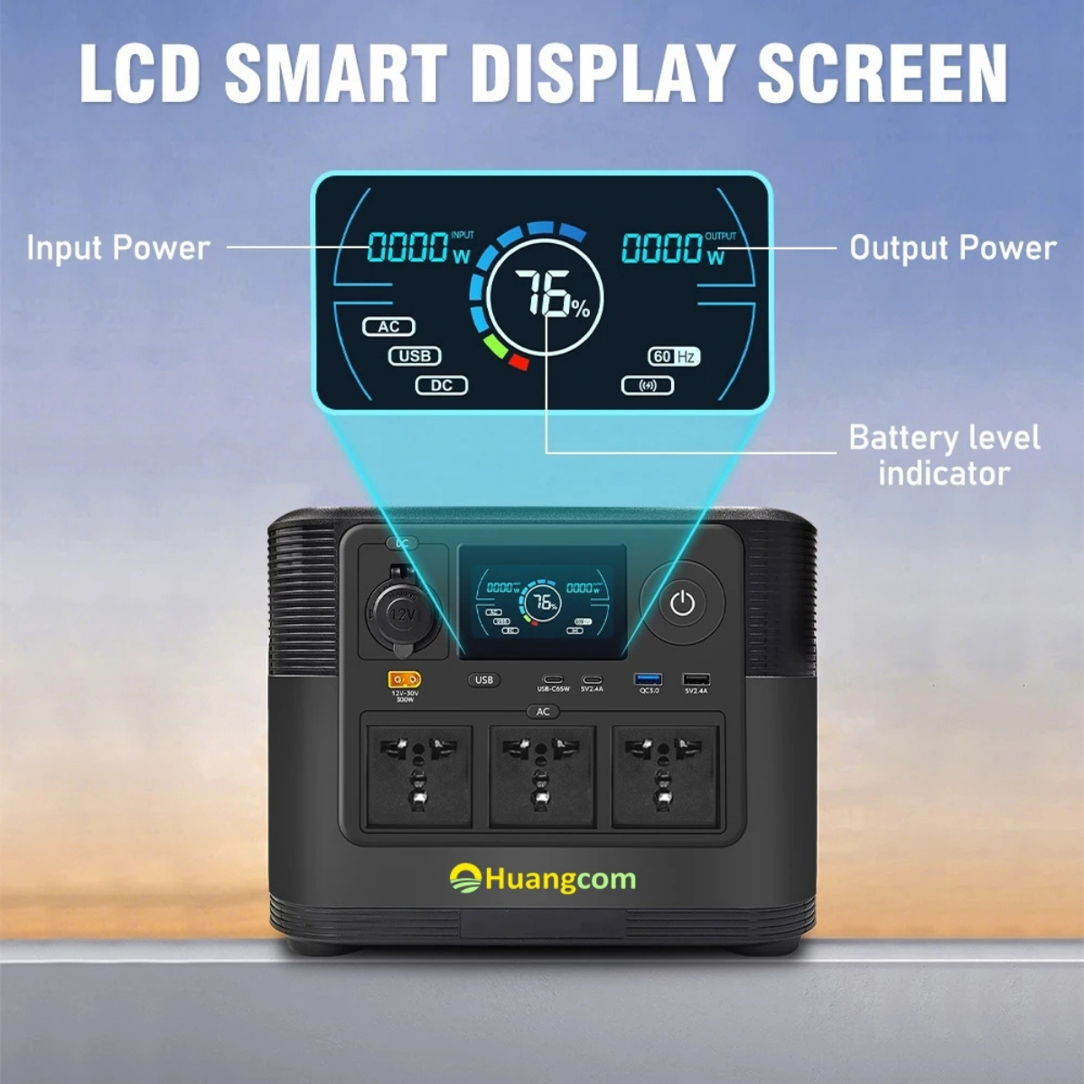 Generador Portatil Bateria de Litio 1000W2000W12V 1000Wh xUn - Imagen 4