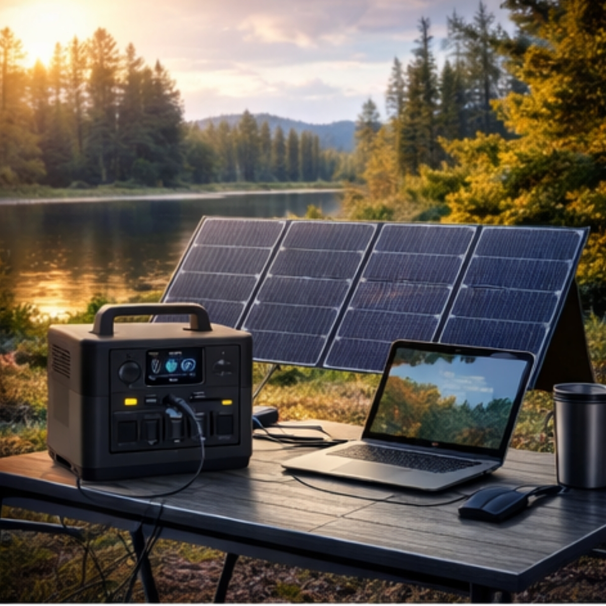 Panel Solar Portable Monocristalino 200W24V xUn - Imagen 2