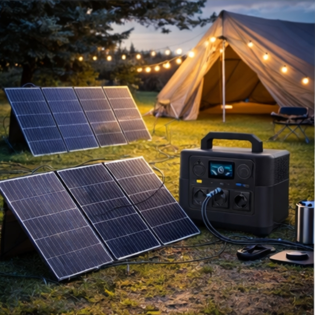 Panel Solar Portable Monocristalino 200W24V xUn - Imagen 3