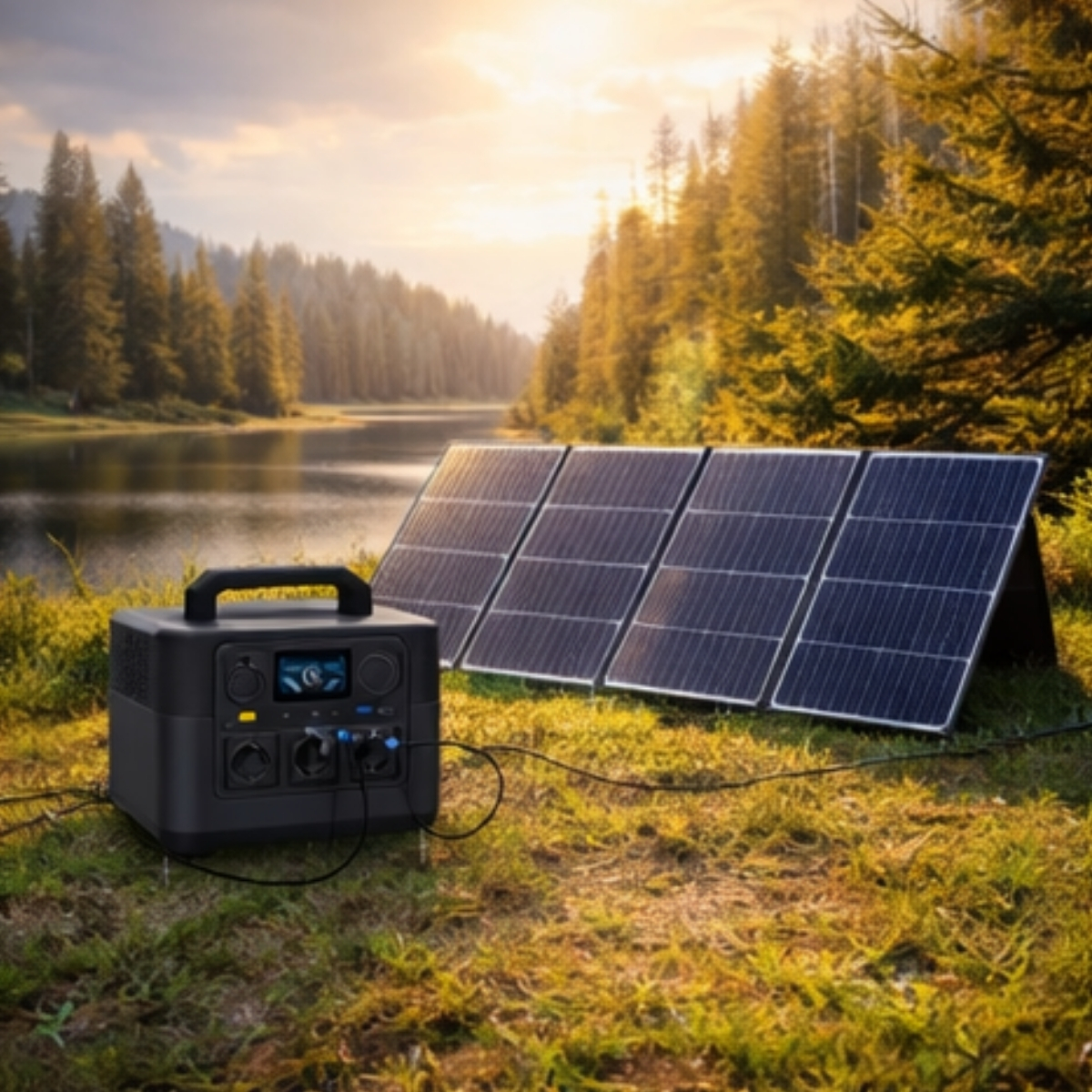 Generador Portatil Bateria de Litio 1000W2000W12V 1000Wh xUn - Imagen 6