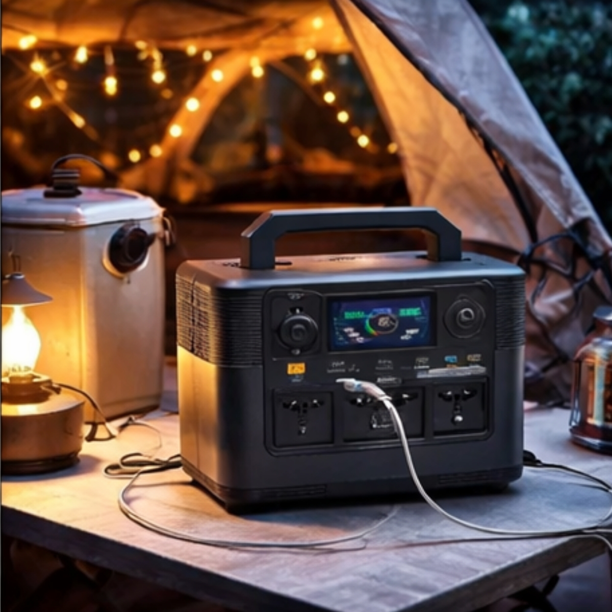 Generador Portatil Bateria de Litio 1000W2000W12V 1000Wh xUn - Imagen 9