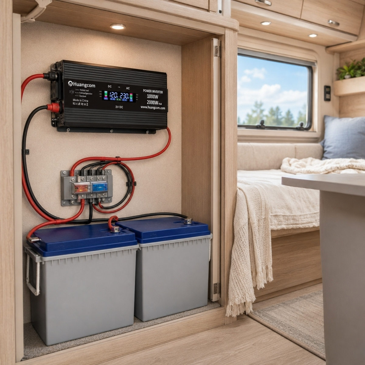 Kit Solar Off Grid 220V 1000W12V xKit - Imagen 3