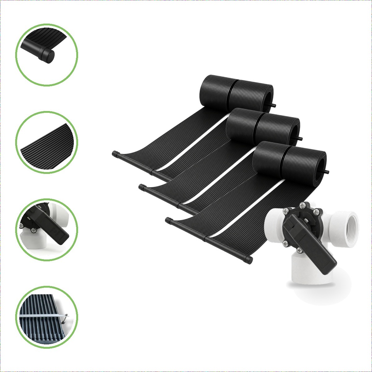 Kit Climatizador Solar Piscina hasta 25000L xKit - portada