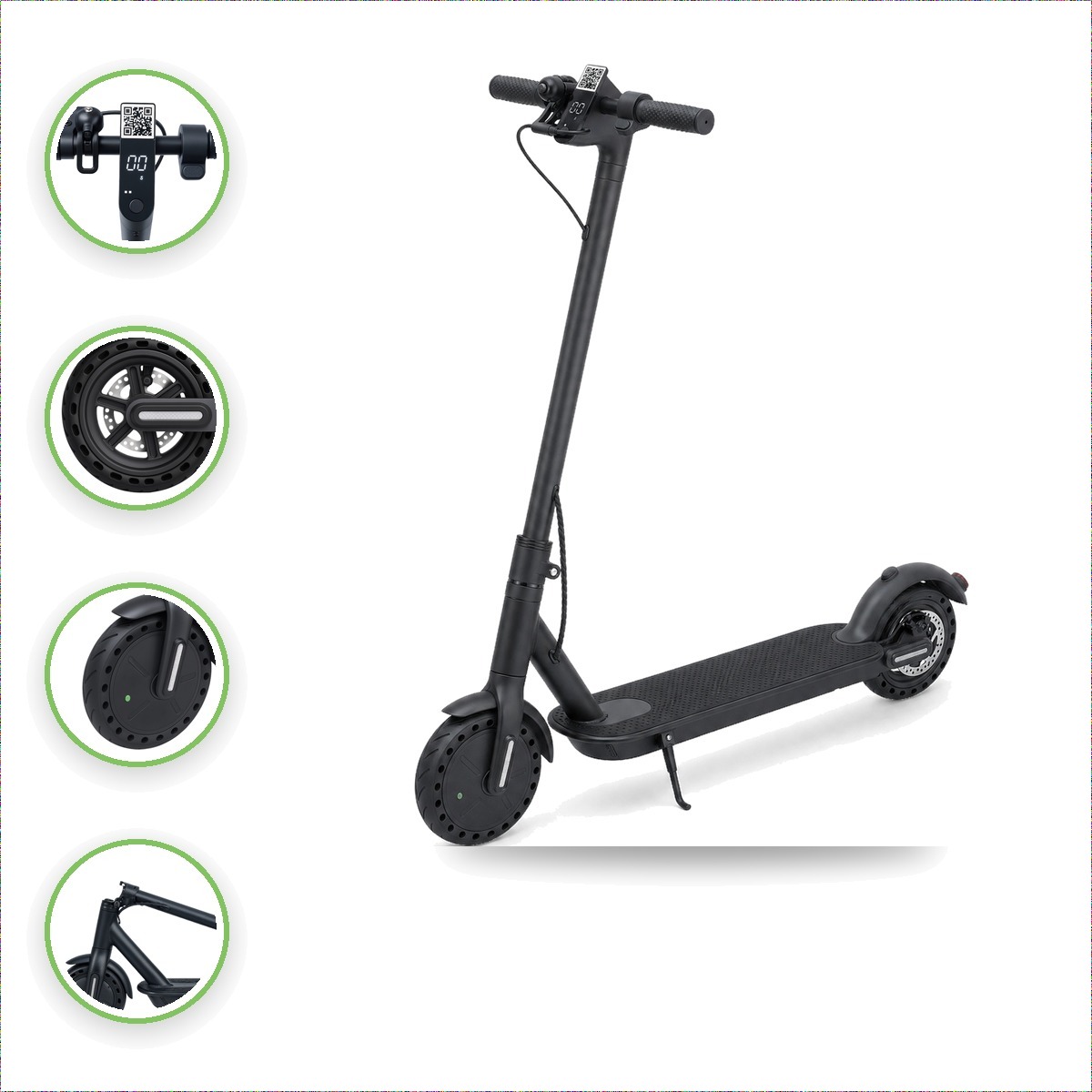 Monopatin Electrico V1 350W con Bateria Litio 36V 7.8Ah xUn - portada