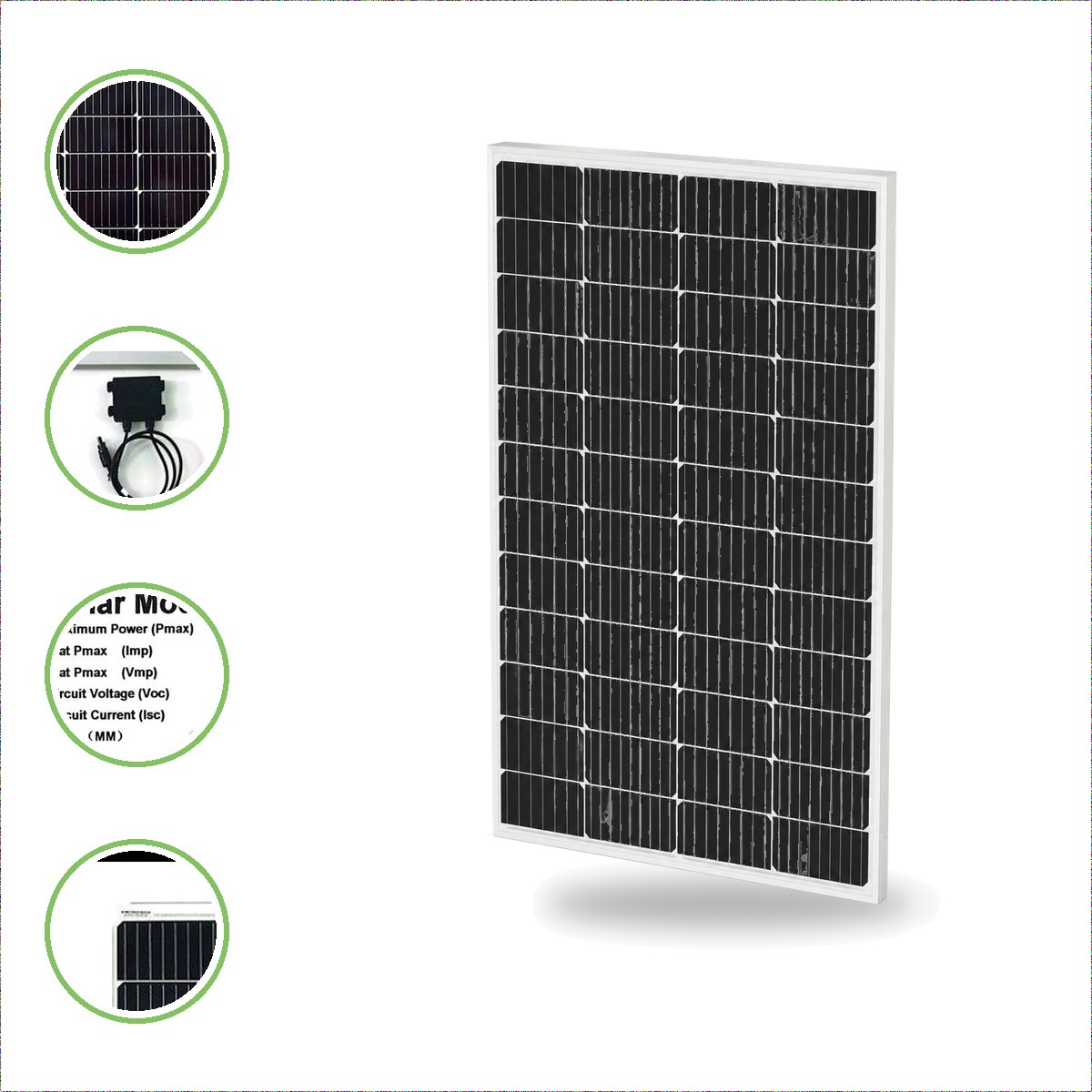 Panel Solar Monocristalino 180W27V xUn - portada