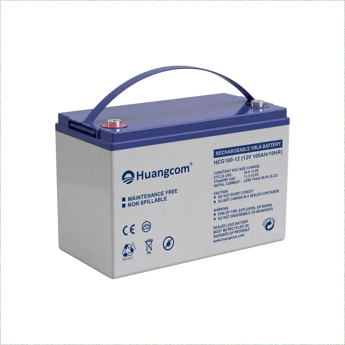 Bateria Ciclo Profundo Gel VRLA 12V100Ah xUn - portada